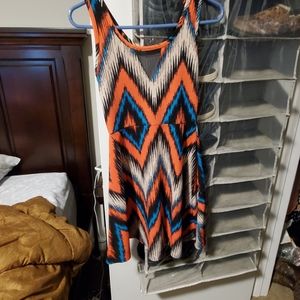 Bright & Colorful Skater Dress